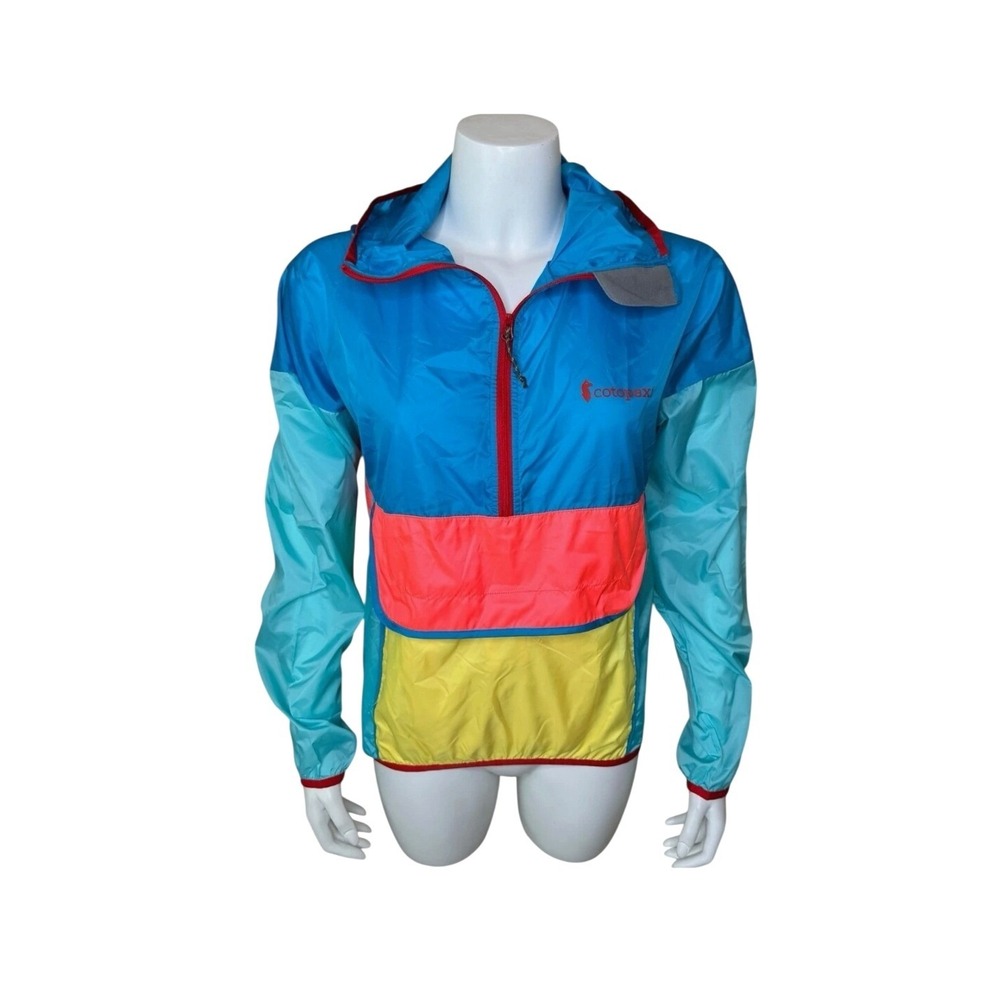 Cotopaxi Teca Half-Zip Windbreaker Jacket Multicolor, Mens M Womens Lightweight